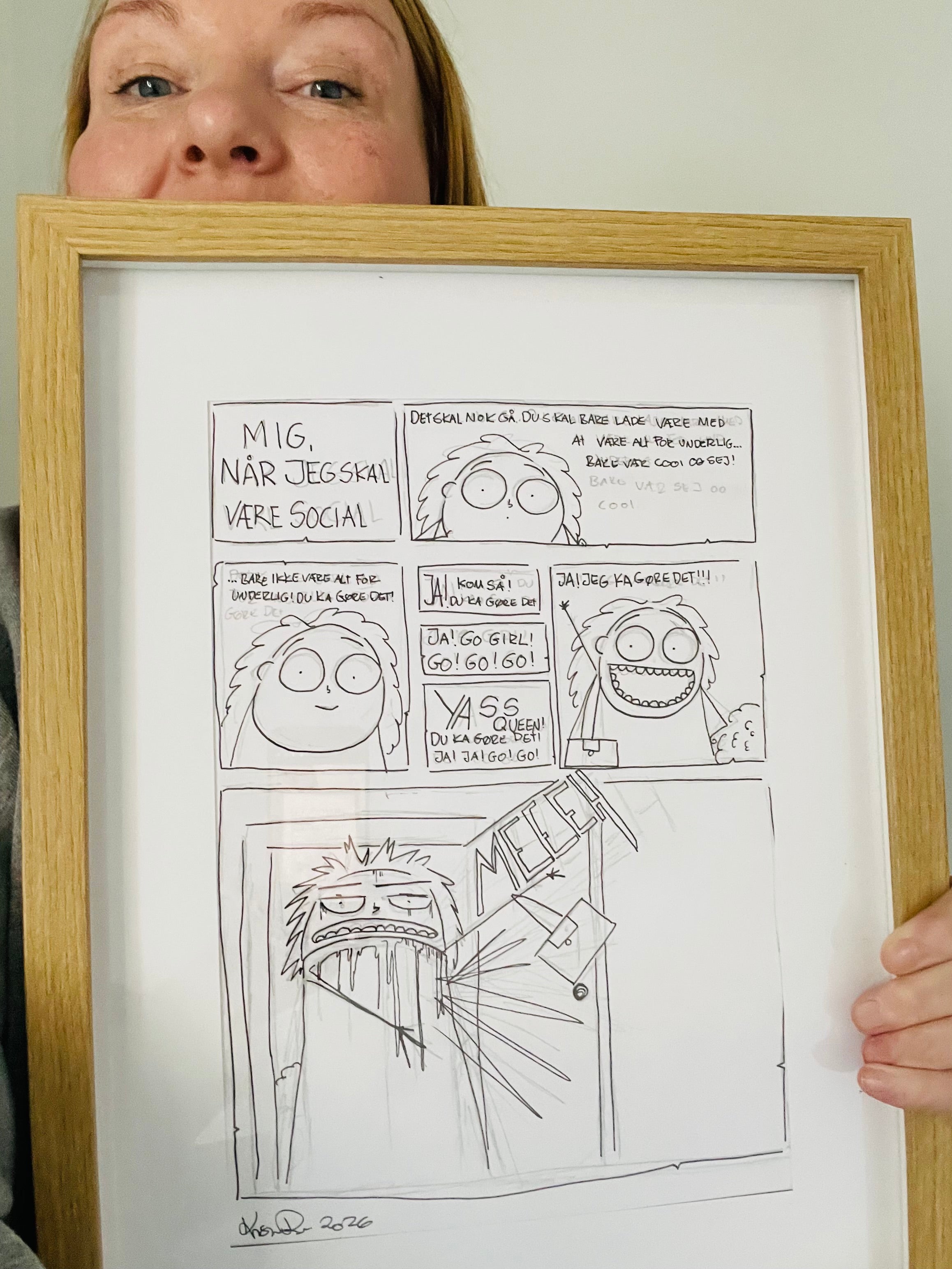 ORIGINALTEGNING / MEH!