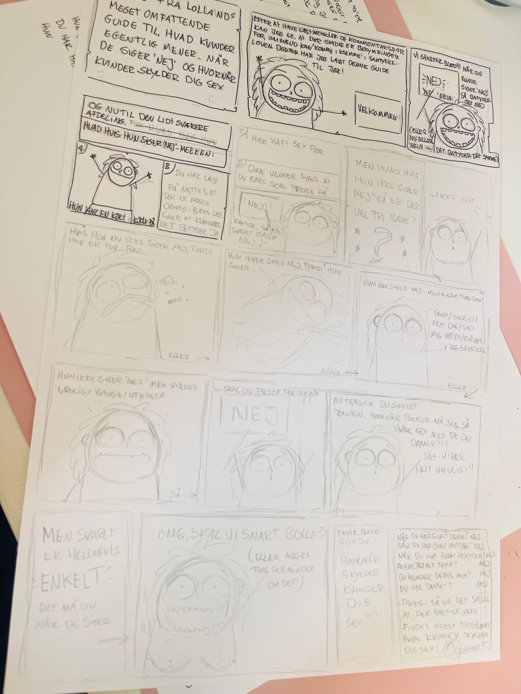 ORIGINALTEGNING (A3) - SAMTYKKEGUIDEN