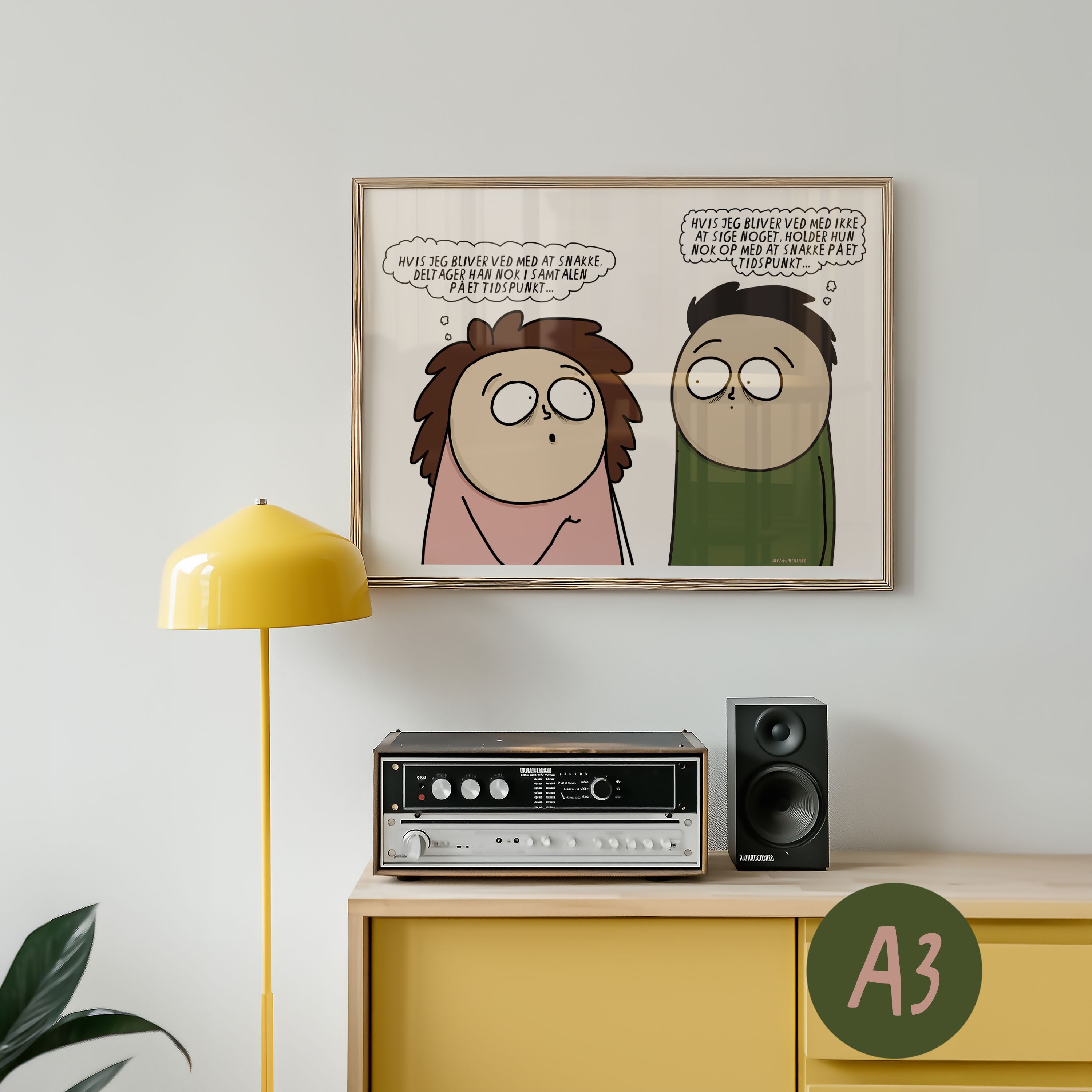 HVIS JEG BLIVER VED MED AT SNAKKE ...