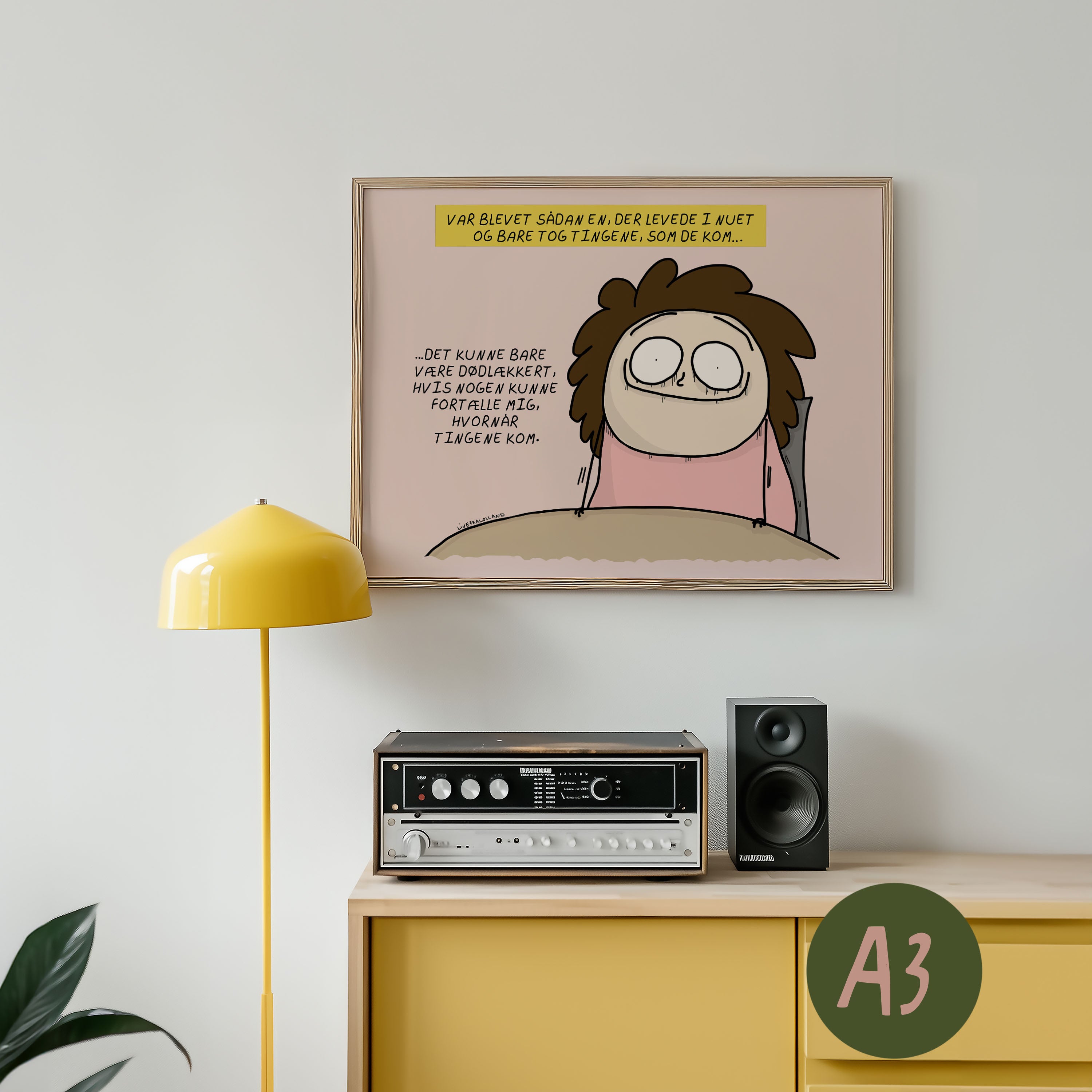 TAGER TINGENE SOM DE KOMMER