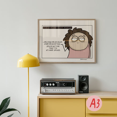 ET GODT MENNESKE PRINT