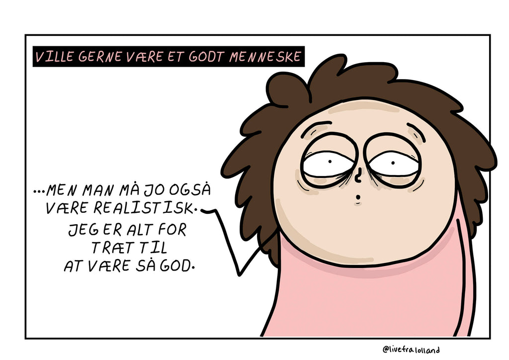 ET GODT MENNESKE PRINT