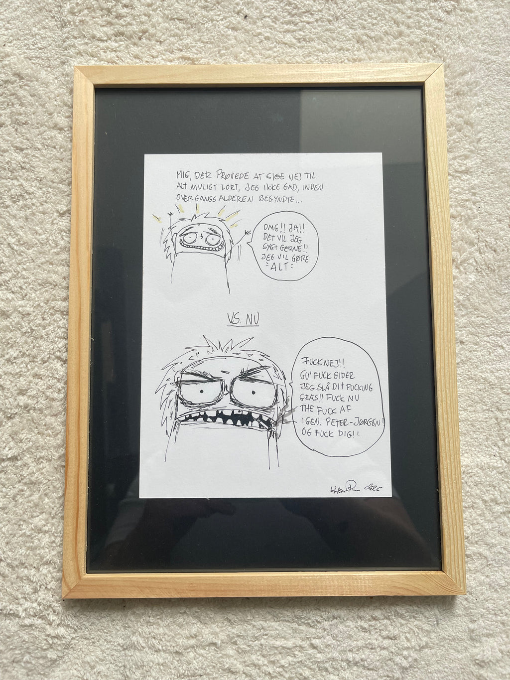 ORIGINALTEGNING / Peter-Jørgen #2