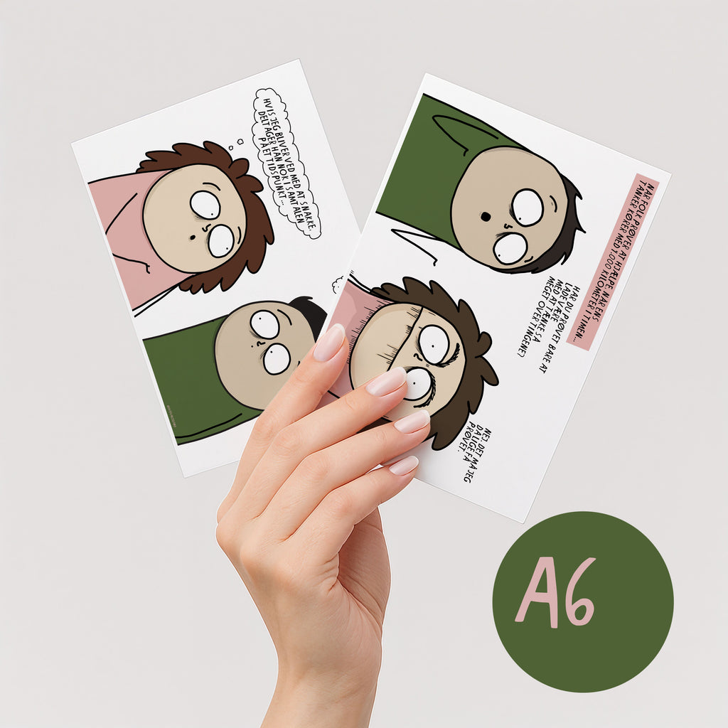 HVIS JEG BLIVER VED MED AT SNAKKE ...