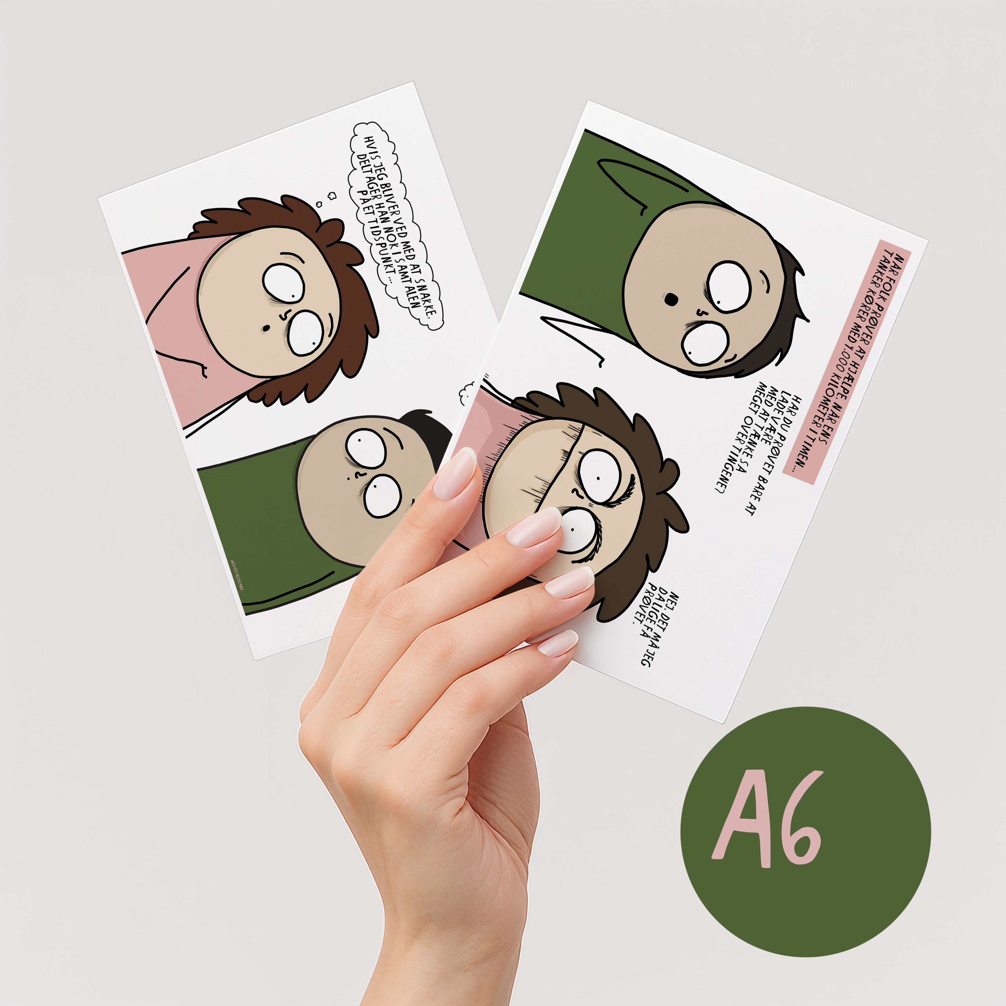 HVIS JEG BLIVER VED MED AT SNAKKE ...