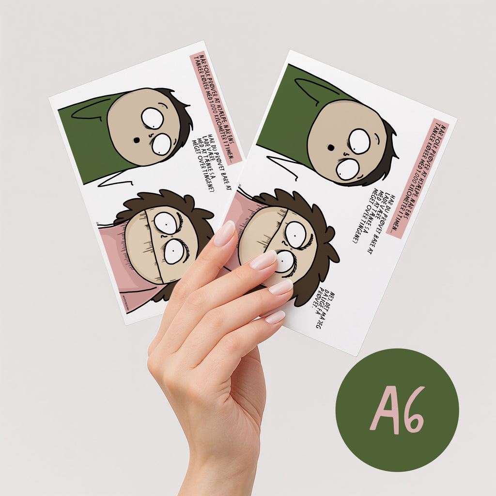 HAR DU PRØVET AT LADE VÆRE MED AT TÆNKE OVER DET?