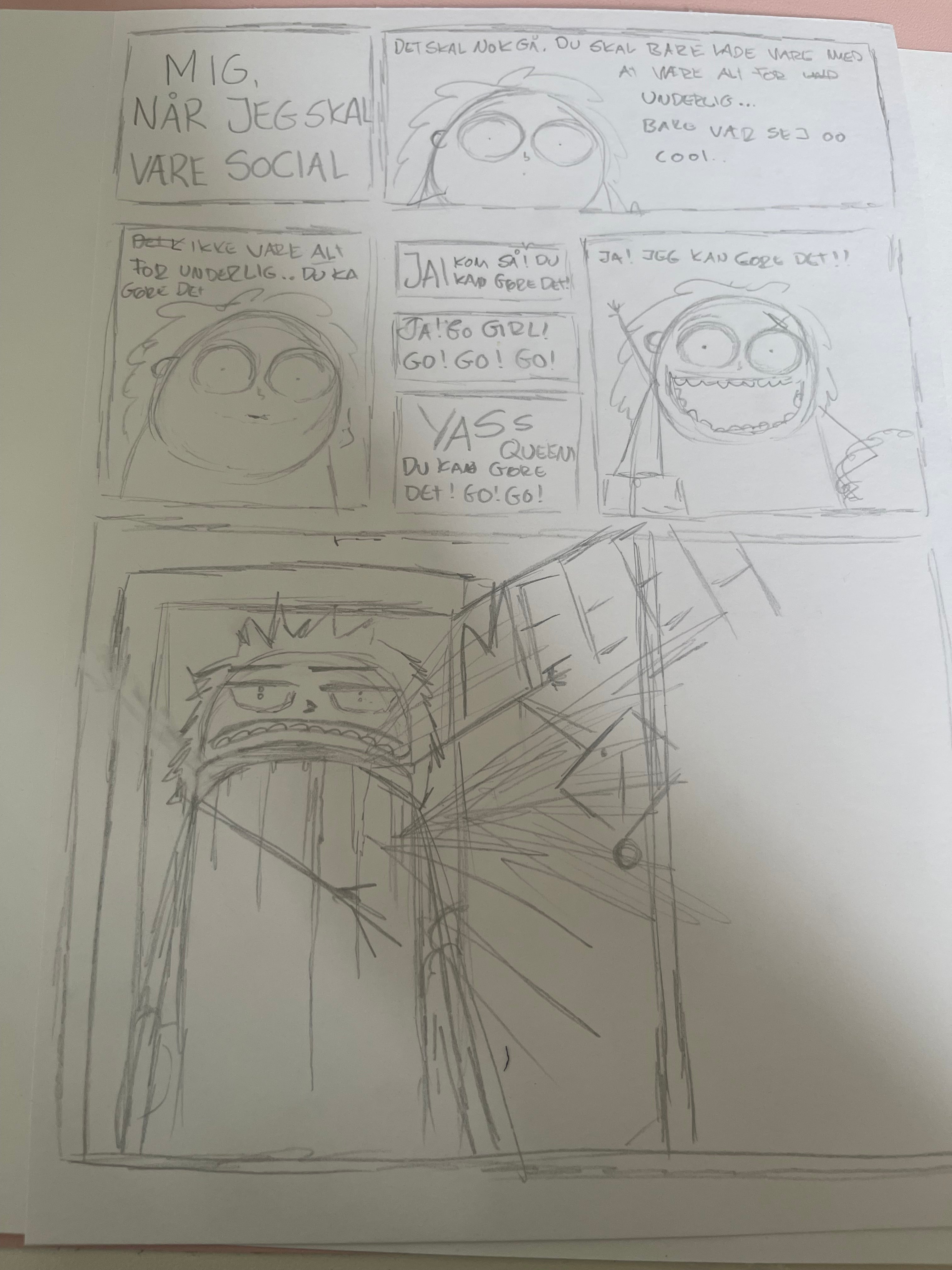ORIGINALTEGNING / MEH!