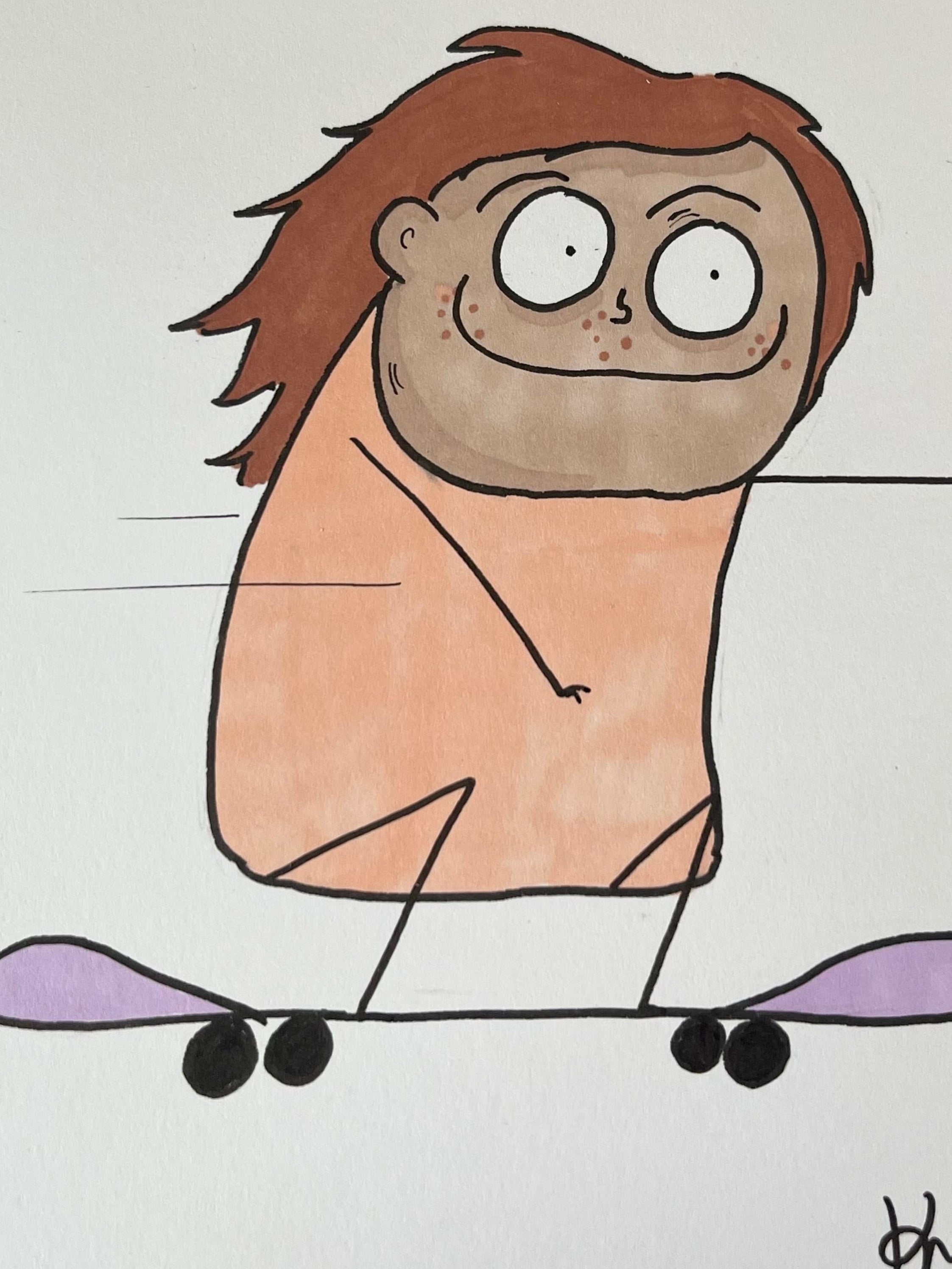 Portrættegning efter foto – 1-2 personer (A5)