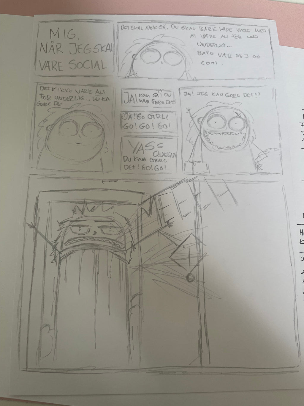 ORIGINALTEGNING / MEH!