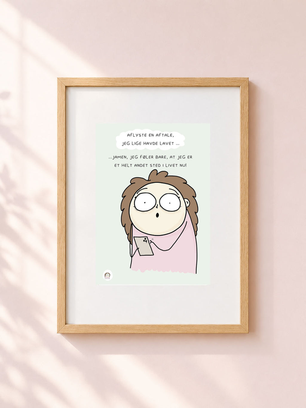 SIGNERET MINIPRINT (14,8 X 21 CM) // ET HELT ANDET STED I LIVET