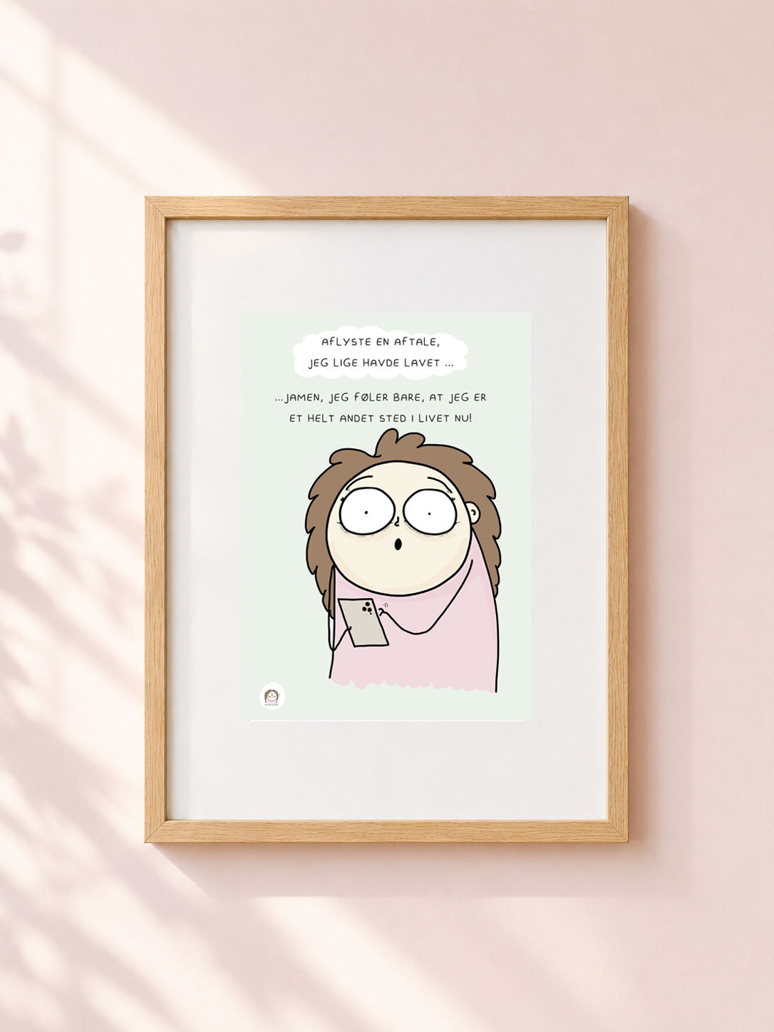 SIGNERET MINIPRINT (14,8 X 21 CM) // ET HELT ANDET STED I LIVET