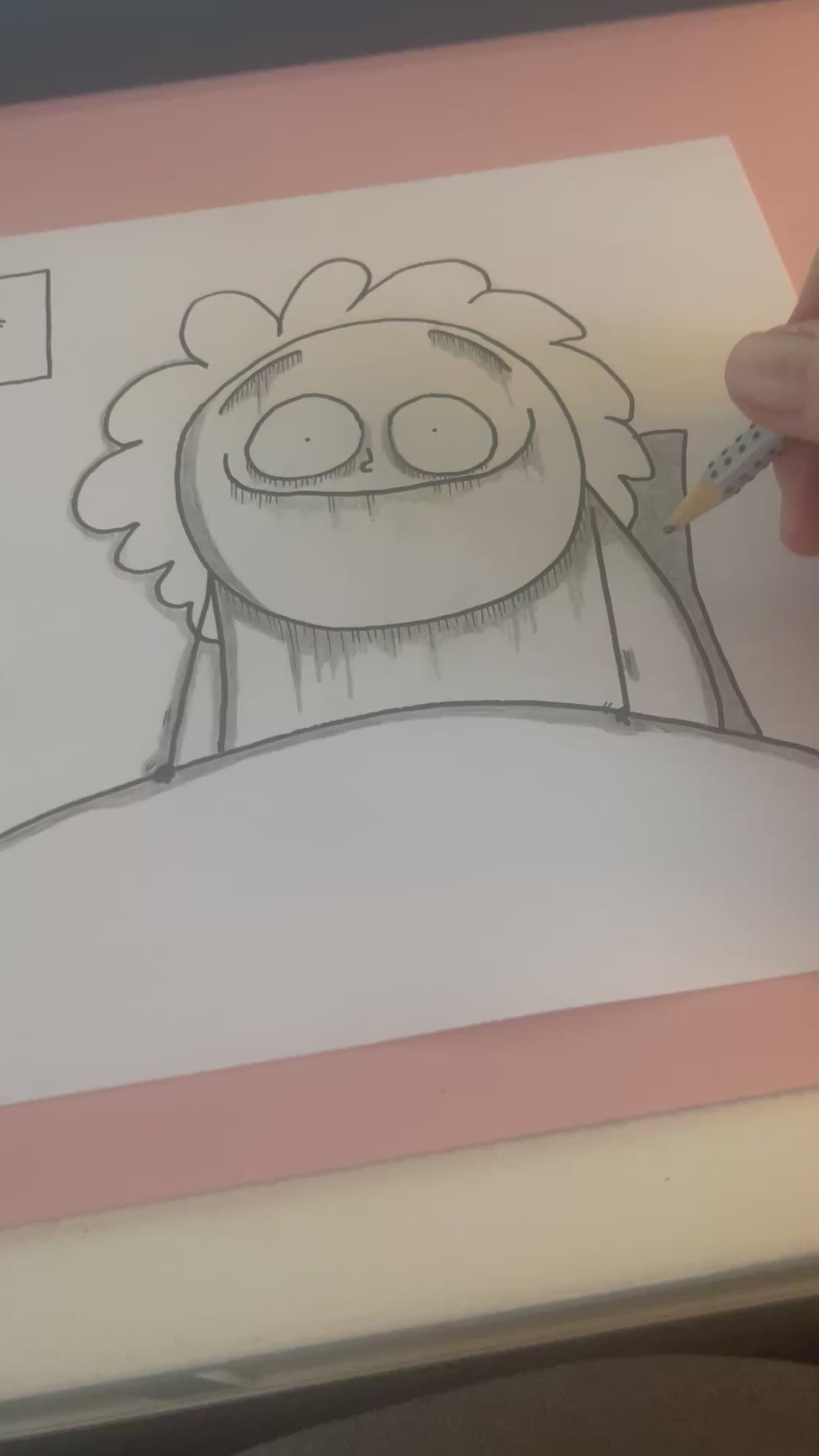 ORIGINALTEGNING // HVORNÅR TINGENE KOMMER