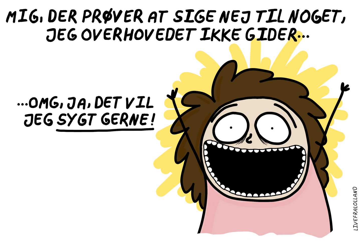 DIGITAL DOWNLOAD // A4 SIGE NEJ PLAKAT